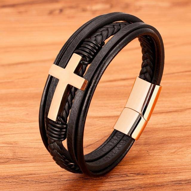 Knights Templar Bracelet - Cross (4 Colors) - Bricks Masons