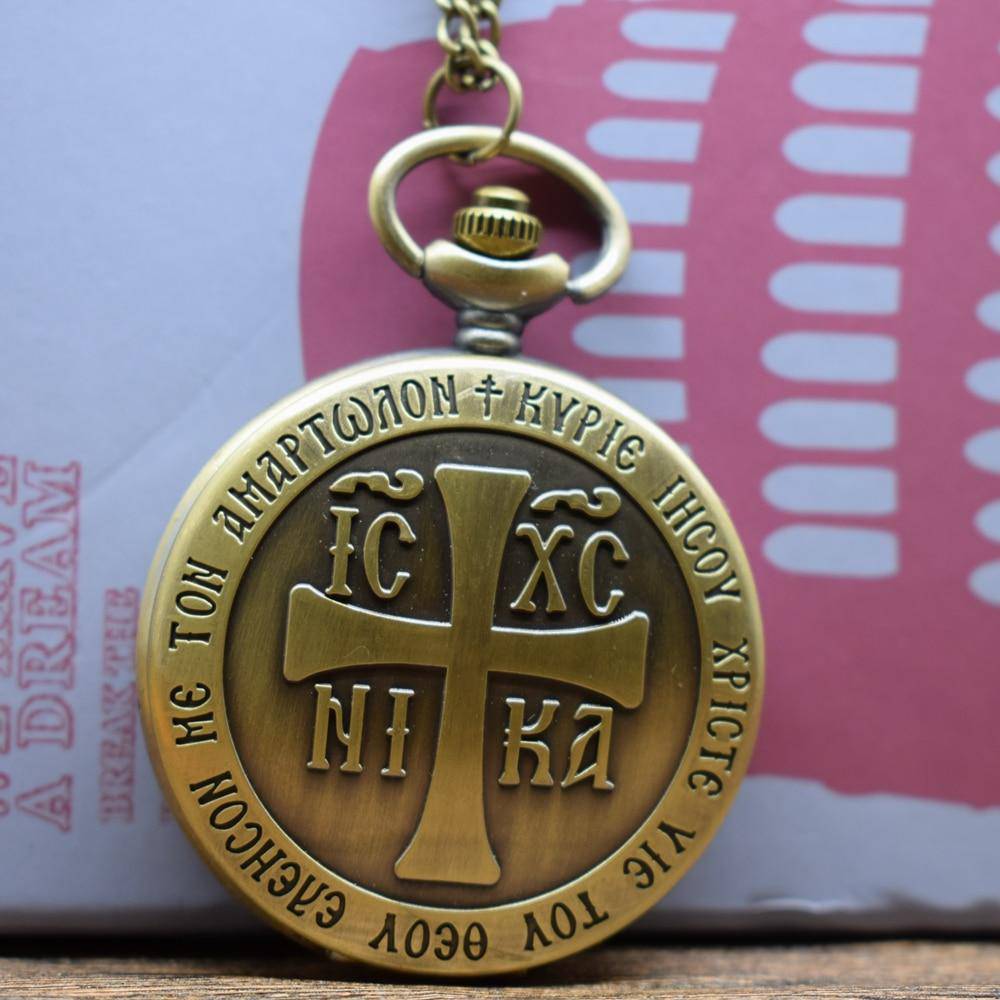 Knights Templar Pocket Watch - Alloy - Bricks Masons