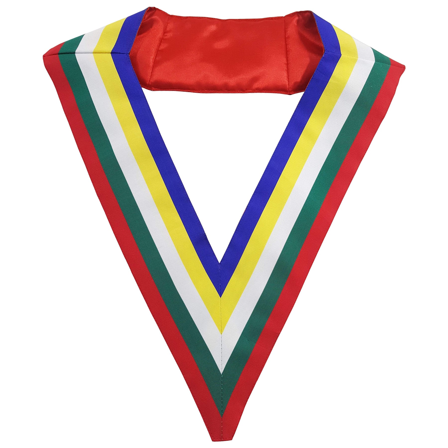 Patron OES Collar - 5-color Grosgrain ribbon - Bricks Masons