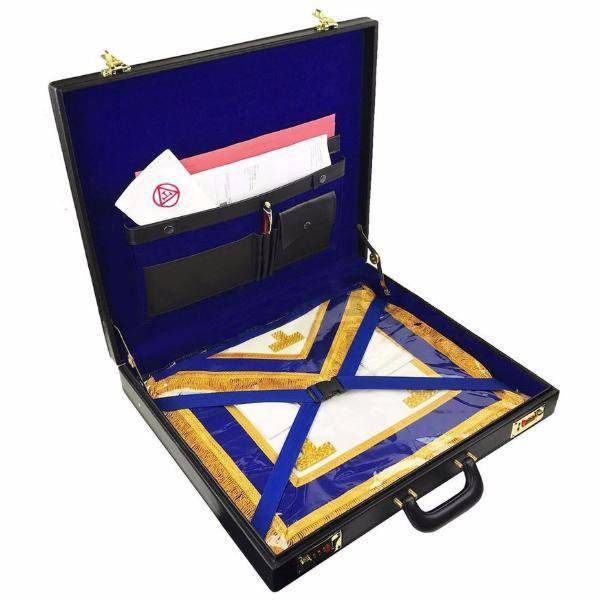 Universal Apron Case - Black Provincial Hard Briefcase - Bricks Masons