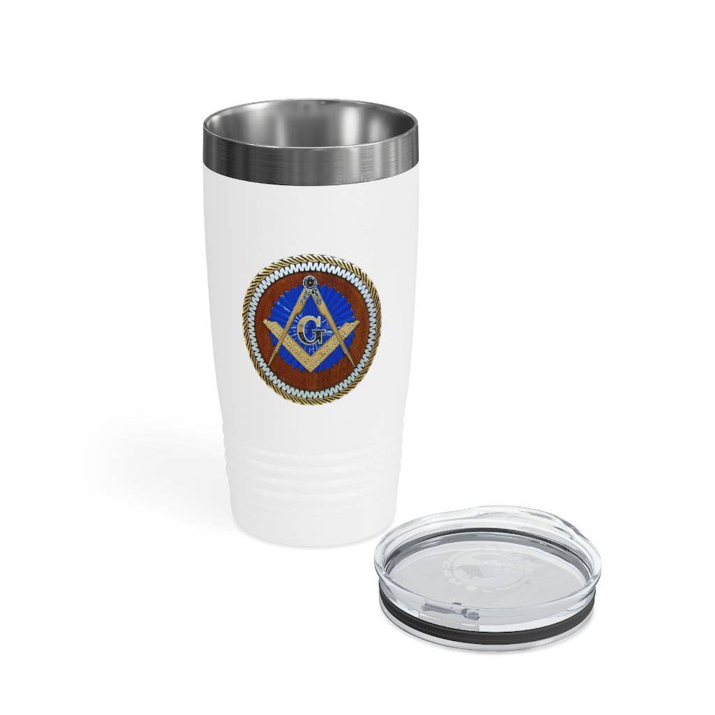 Master Mason Blue Lodge Ringneck Tumbler - Square & Compass G