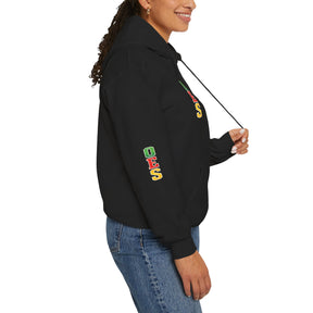 OES Hoodie - Colorful Eastern Star & Initials with Personalization - Bricks Masons
