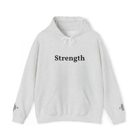 Master Mason Blue Lodge Hoodie - Strength Front & Sleeves Embroidery - Bricks Masons