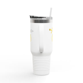 Shriners Ringneck Tumbler - 40oz Stainless Steel & Insulated - Bricks Masons
