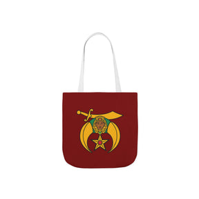 Daughters of Sphinx Tote Bag - Maroon Polyester - Bricks Masons