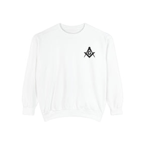 Master Mason Blue Lodge Sweatshirt - Classic Square & Compass Look - Bricks Masons