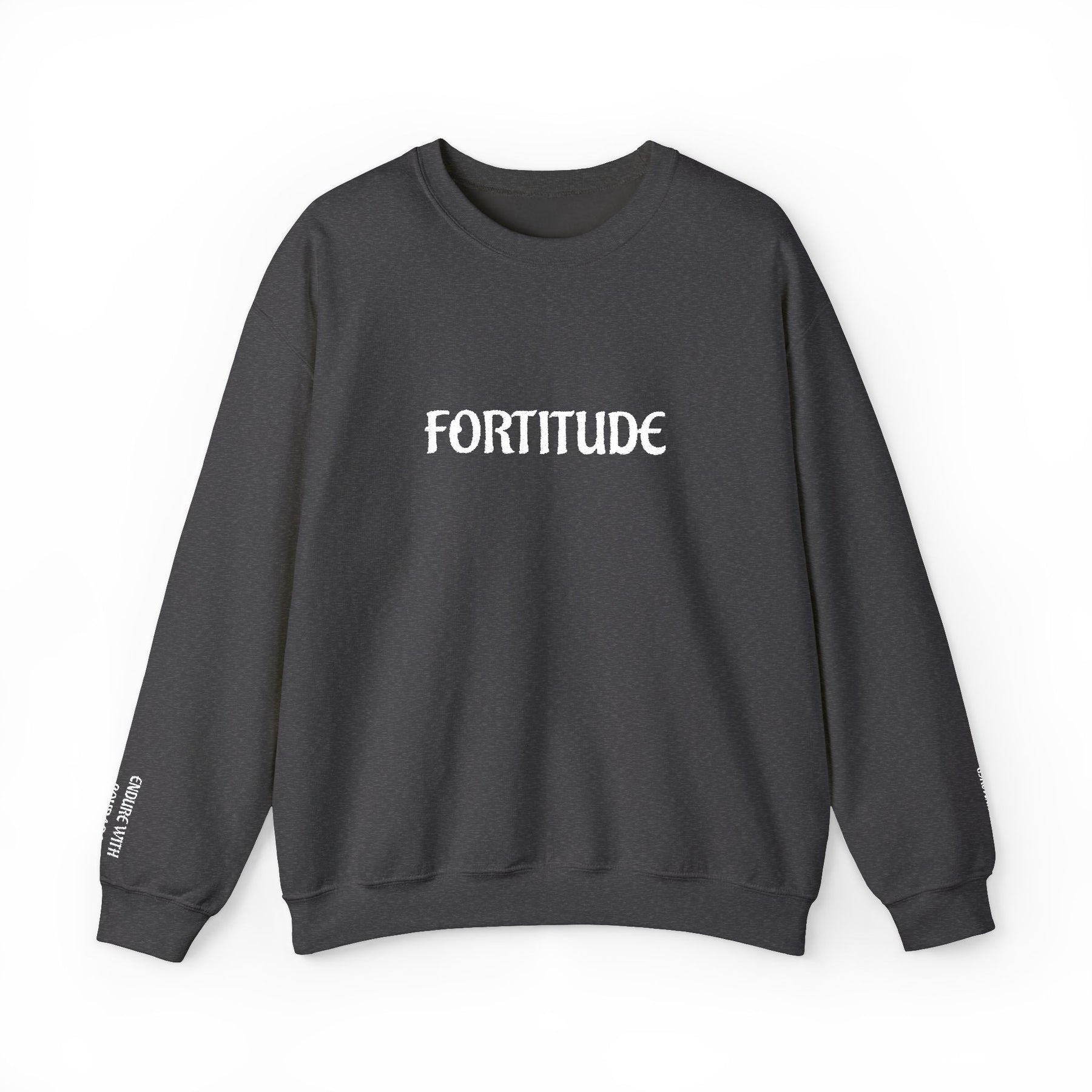 Master Mason Blue Lodge Sweatshirt - Fortitude Endure with Courage Square & Compass - Bricks Masons