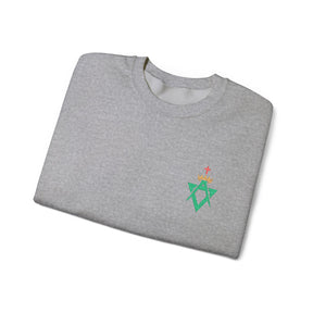 Allied Masonic Degrees Sweatshirt - Crewneck Front Embroidery - Bricks Masons