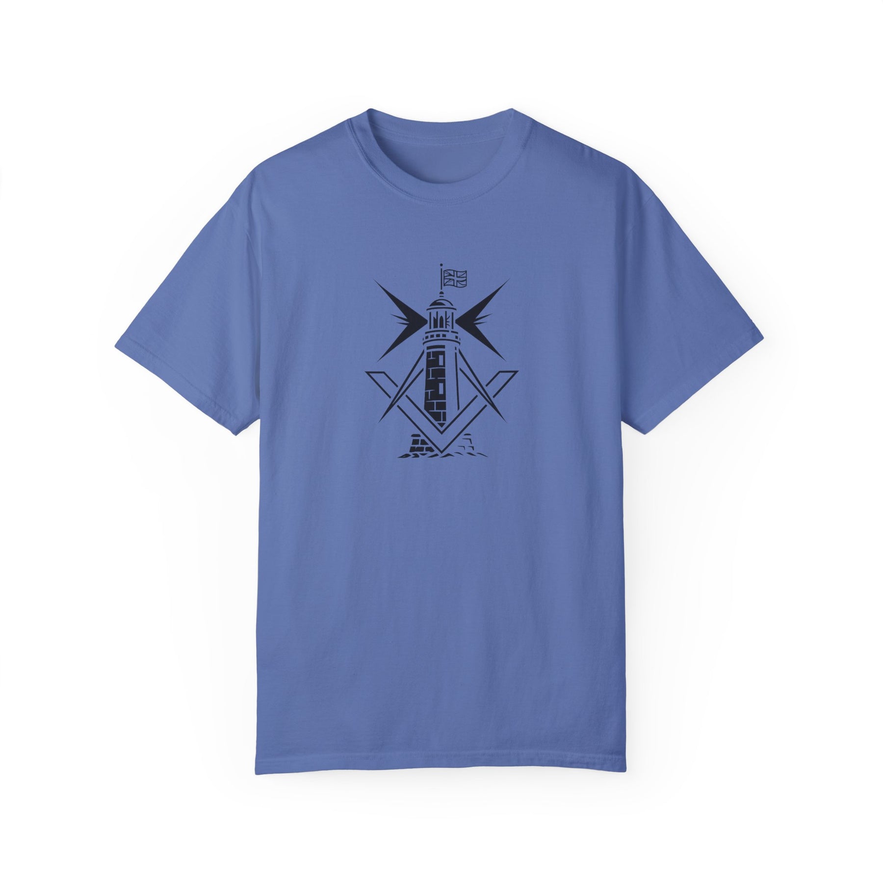 Master Mason Craft T-Shirt - United Kingdom Beacon of Brotherhood - Bricks Masons