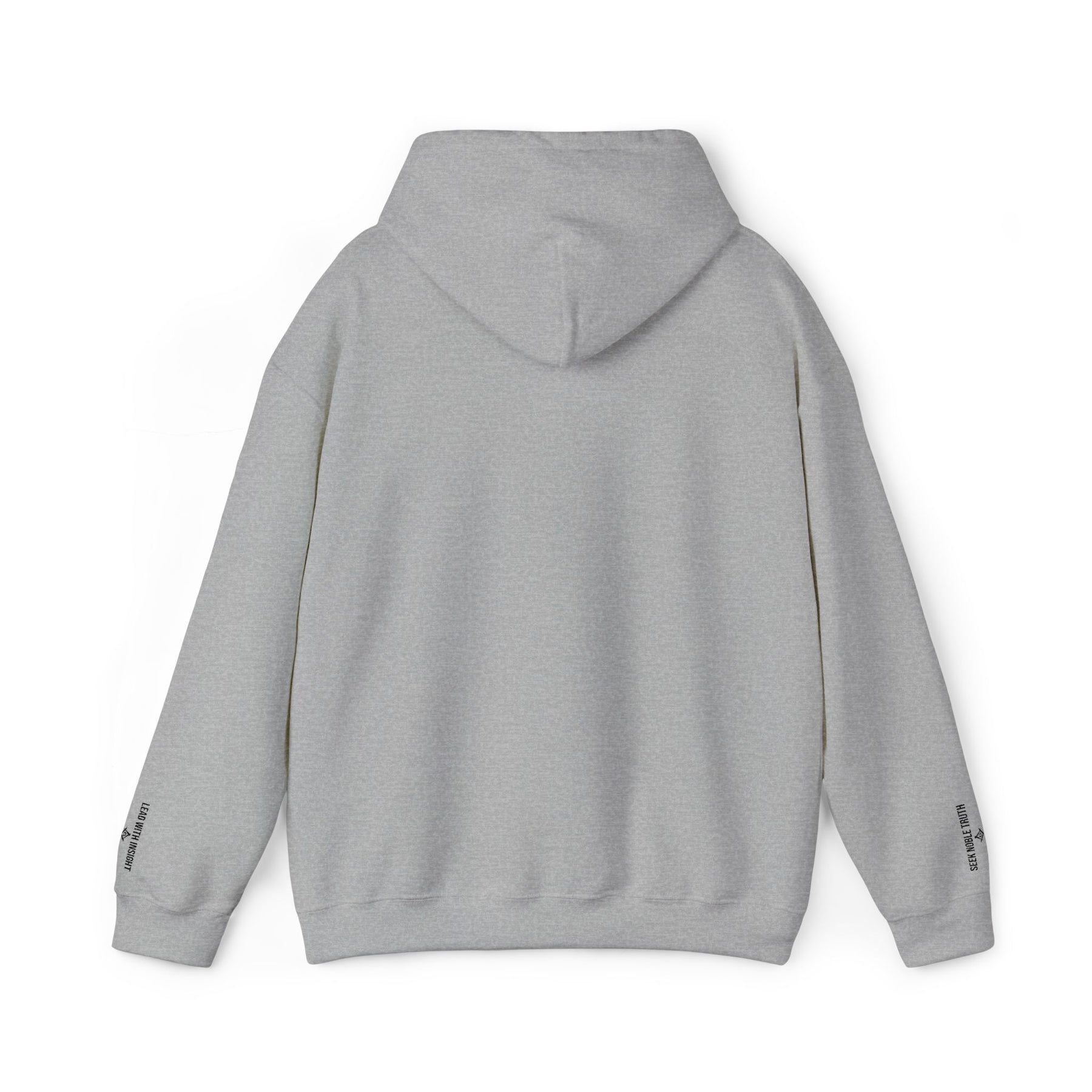 Master Mason Blue Lodge Hoodie - Wisdom Front & Sleeves Embroidery - Bricks Masons