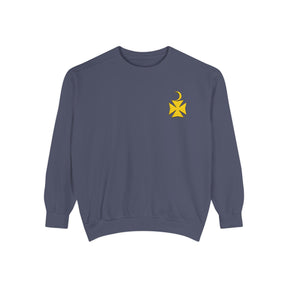 Knights of Constantinople Sweatshirt - Left Chest Embroidered Badge - Bricks Masons