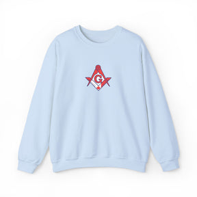 Master Mason Blue Lodge Canada Jurisdiction Sweatshirt - S&C with Canada Flag - Bricks Masons