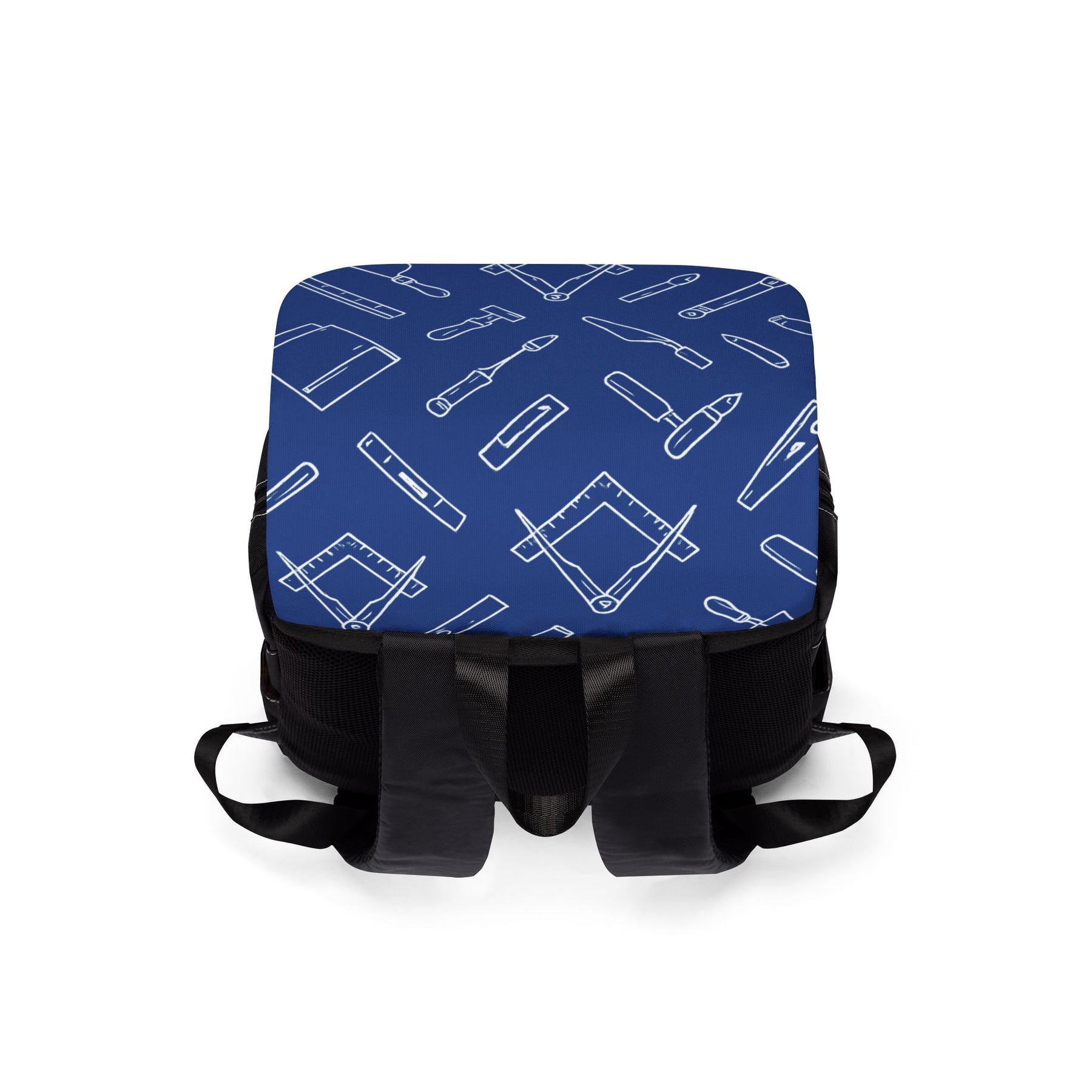 Master Mason Blue Lodge Backpack - Blue Masonic Tools - Bricks Masons