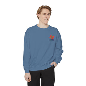 Master Mason Blue Lodge Sweatshirt - Embroidered Emblem Texas Mason - Bricks Masons