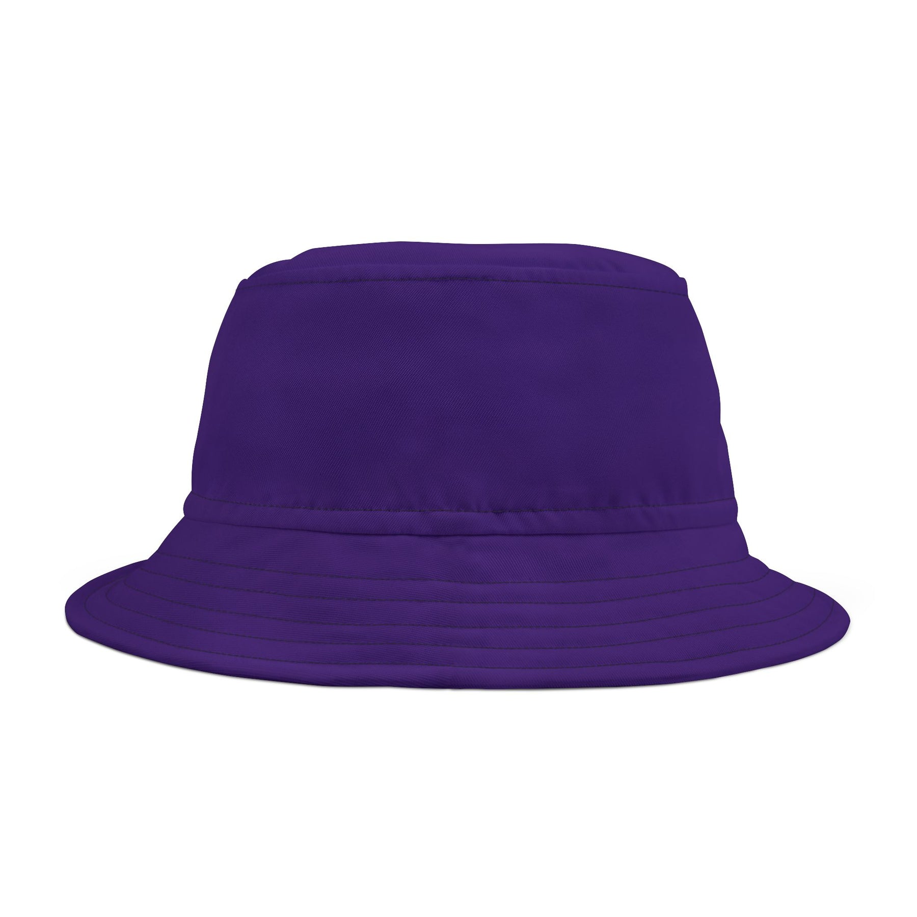 Royal Order of Jesters Bucket Hat - Purple with Black Stitching Mirth is King - Bricks Masons