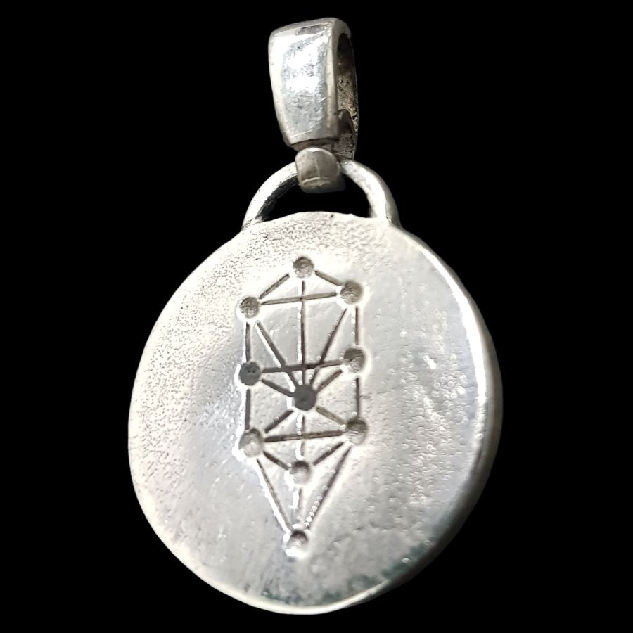 I said Kabbalah SILENT PARTNER Taf Resh Yud Name of God 27 YERATEL in Silver 2.5 Cm 9 Gr Art 1596 - Bricks Masons