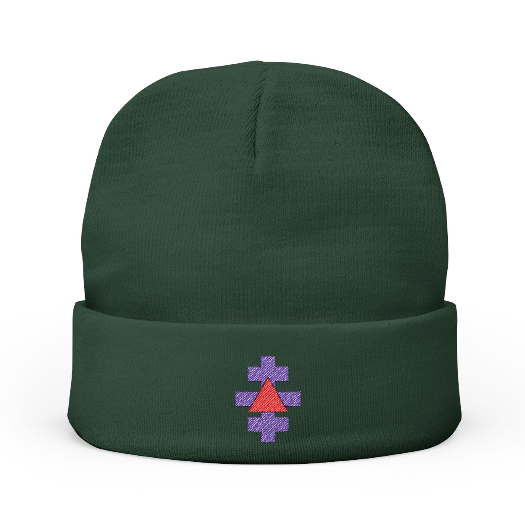 Knight Templar Priests Beanie - Knit Embroidery Emblem - Bricks Masons