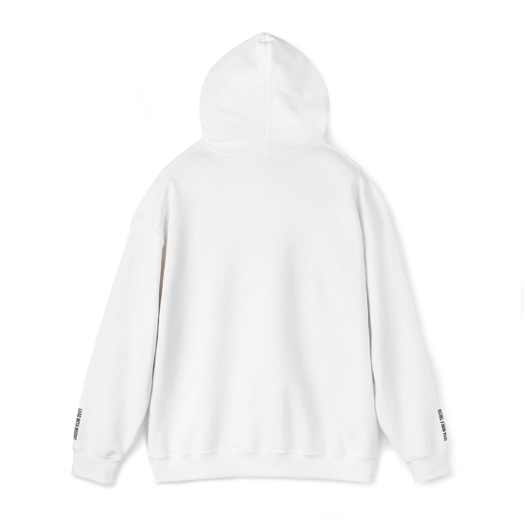 Master Mason Blue Lodge Hoodie - Wisdom Front & Sleeves Embroidery - Bricks Masons