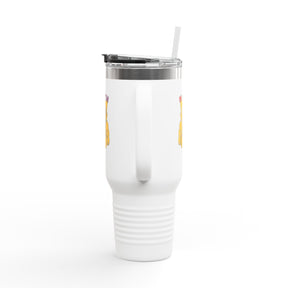 Royal Order of Jesters Ringneck Tumbler - 40oz Stainless Steel & Insulated - Bricks Masons
