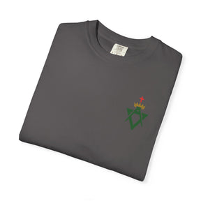 Allied Masonic Degrees T-Shirt - Cotton Garment-Dyed Tee Various Colors - Bricks Masons