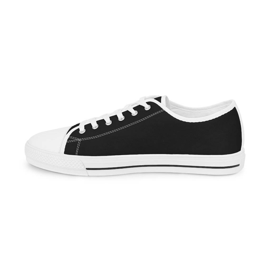 Shriners Sneaker - Low Top Black & White