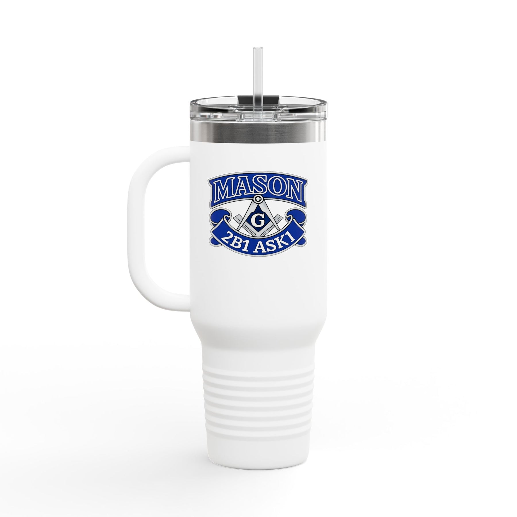 Master Mason Blue Lodge Ringneck Tumbler - 2B1 ASK1 with Square & Compass G