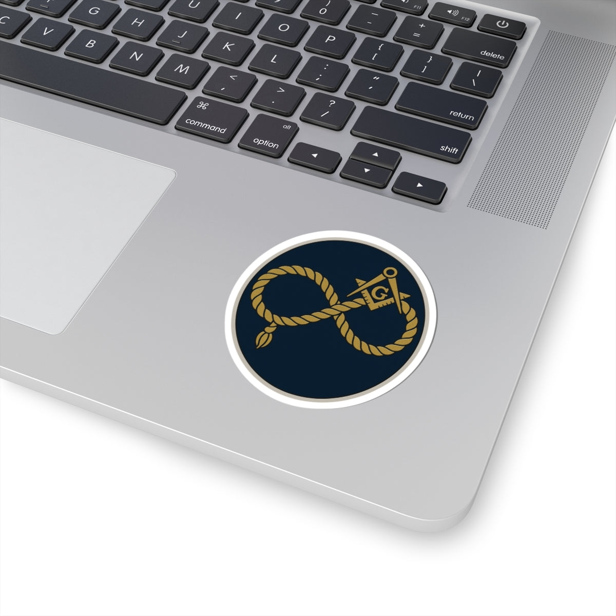 Master Mason Blue Lodge Sticker Decal - Kiss-Cut Colorful - Bricks Masons