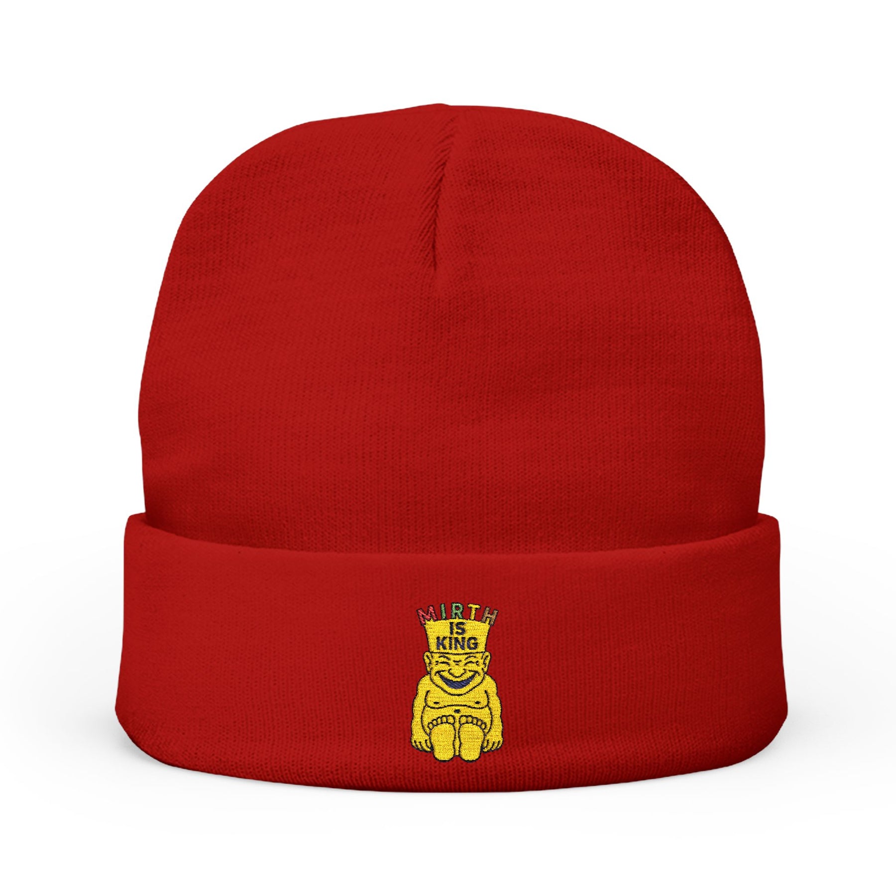 Royal Order of Jesters Beanie - Knit Embroidery Emblem - Bricks Masons