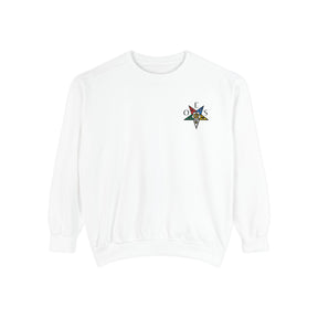 OES Sweatshirt - Star Emblem Embroidery - Bricks Masons