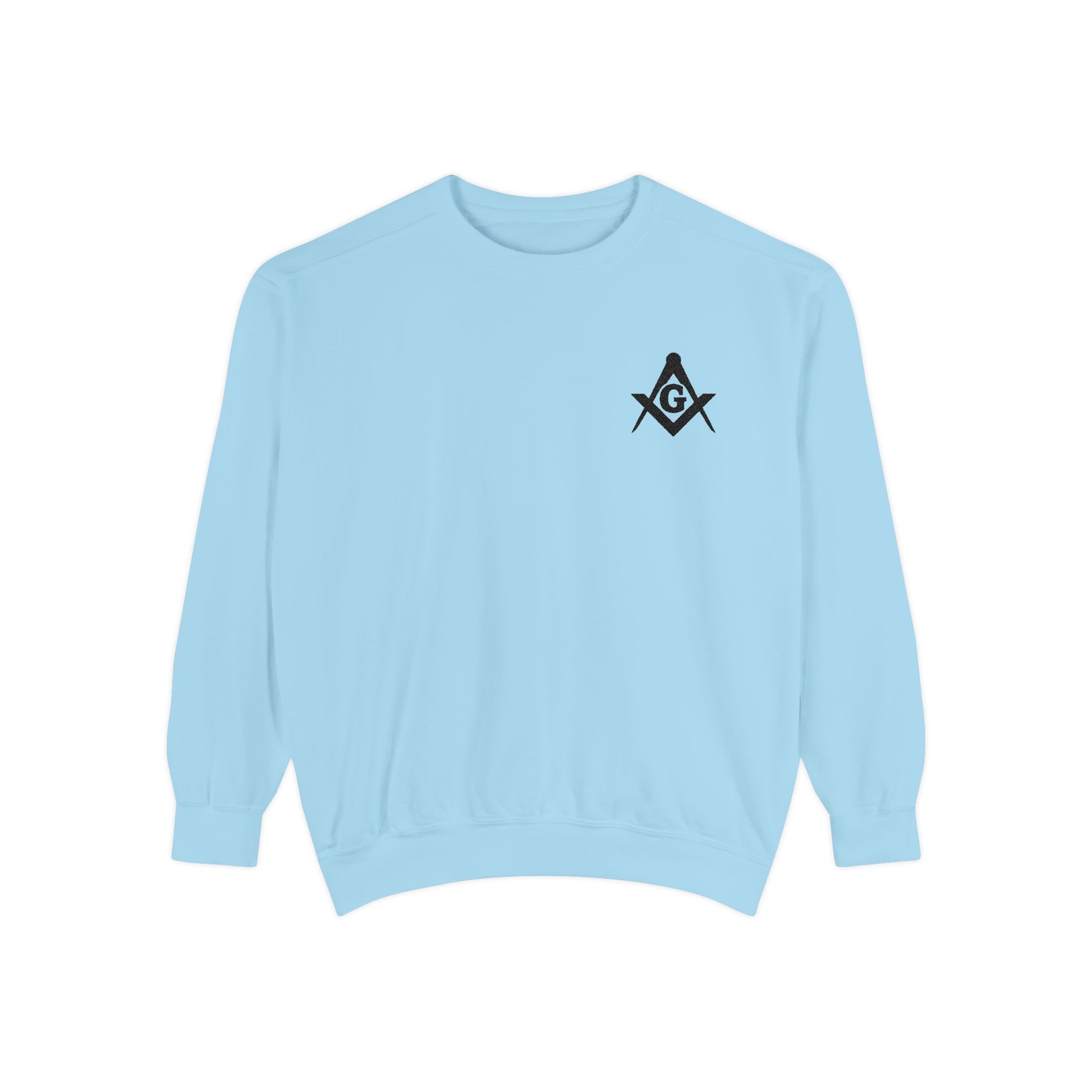 Master Mason Blue Lodge Sweatshirt - Classic Square & Compass Look - Bricks Masons