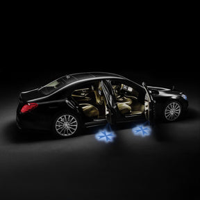 Order Of Malta Car Door Light Projector - Customizable Wireless LED - Bricks Masons