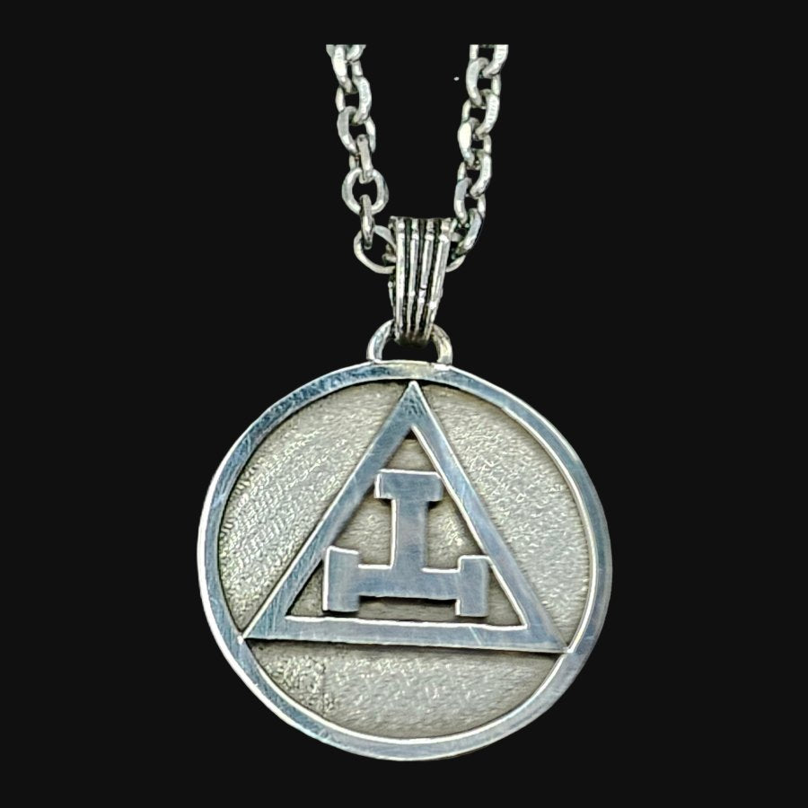 Royal Masonic Arch Pendant 4 x 3 cm in 12g Silver Art 302 - Bricks Masons