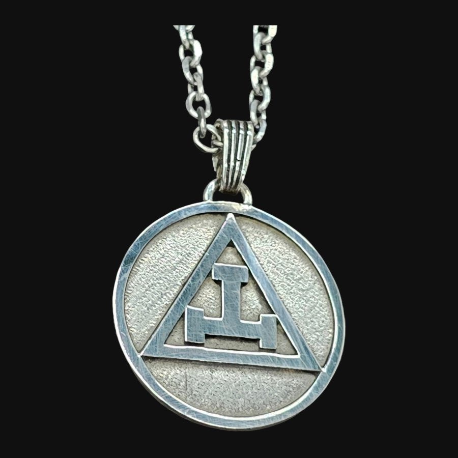 Royal Masonic Arch Pendant 4 x 3 cm in 12g Silver Art 302 - Bricks Masons
