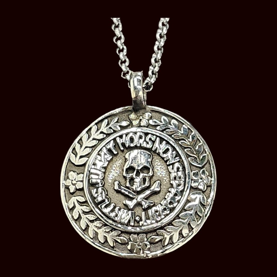 Masonic Virtus Junxit Pendant 4 X 3 Cm In Silver 12 Gr Art 303 - Bricks Masons