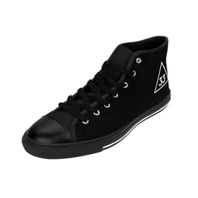33rd Degree Scottish Rite Sneaker - High-top Black & White - Bricks Masons