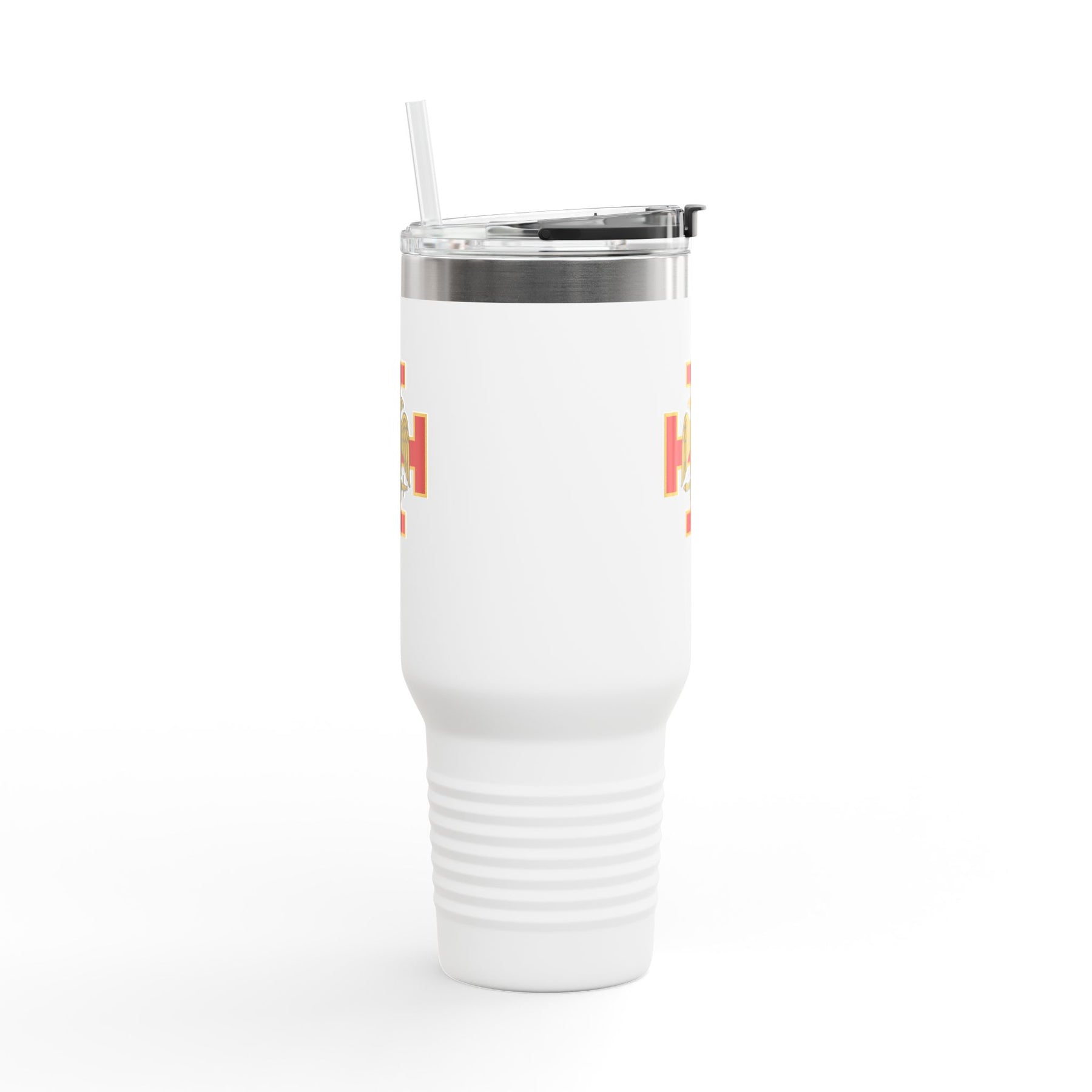 33rd Degree Scottish Rite Ringneck Tumbler - Stainless Steel Red Cross With Wings Down - Bricks Masons