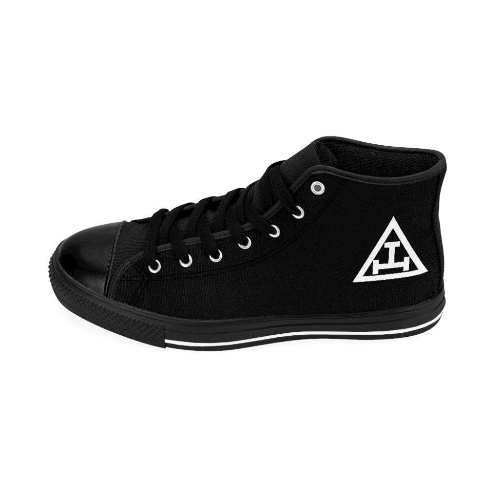 Royal Arch Chapter Sneaker - High-top Black & White