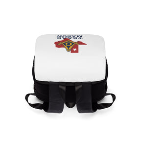 Master Mason Blue Lodge Backpack - White Texas Mason - Bricks Masons