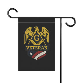 Master Mason Blue Lodge Yard Flag - Veteran Mason Printed Poly Poplin - Bricks Masons