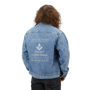 Master Mason Blue Lodge Jacket - Merry Christmas Square and Compass G