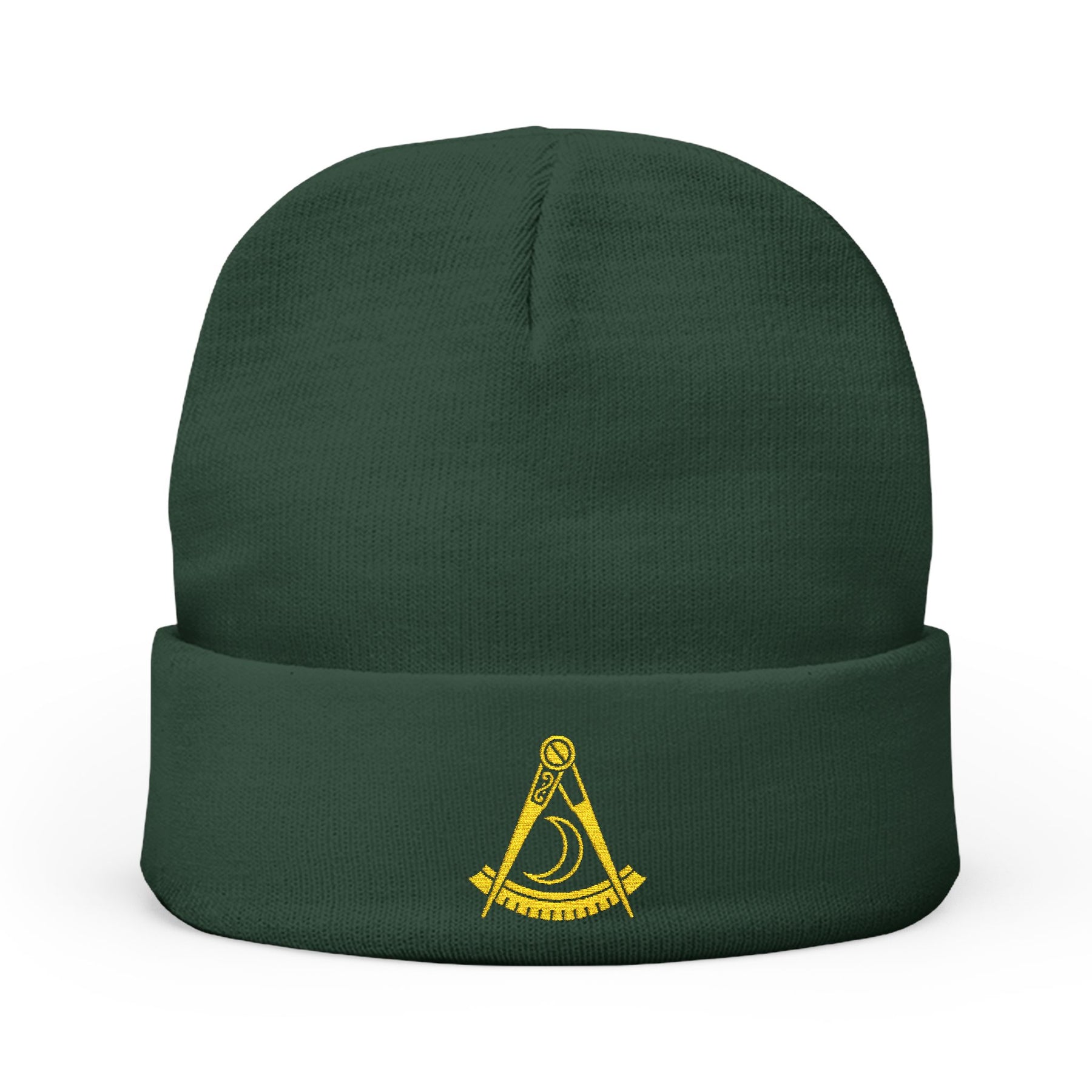 District Deputy Grand Master Blue Lodge Beanie - Knit Embroidery Various Colors - Bricks Masons
