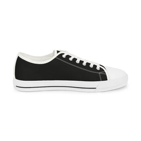 Red Cross of Babylone Sneaker - Low Top Sneaker Black & White Gold & Green Emblem - Bricks Masons