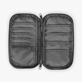 Order of the Secret Monitor Passport Wallet - Purple With Shoulder & Wrist Strap - Bricks Masons