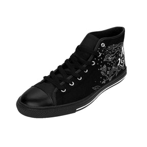 Master Mason Blue Lodge Sneaker - High-Top Black