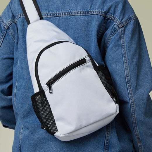 Master Mason Blue Lodge Crossbody Bag - Florida Mason Nylon Fabric - Bricks Masons