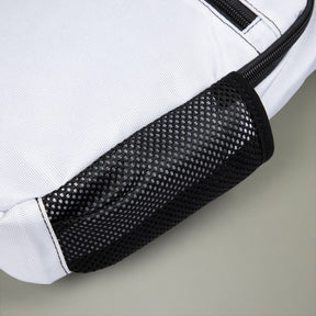 The Order of the Golden Circle Crossbody Bag - White With Multiple Pockets - Bricks Masons