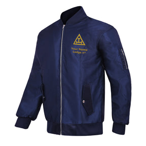 Royal Arch Chapter Jacket - Blue Color With Gold Embroidery - Bricks Masons