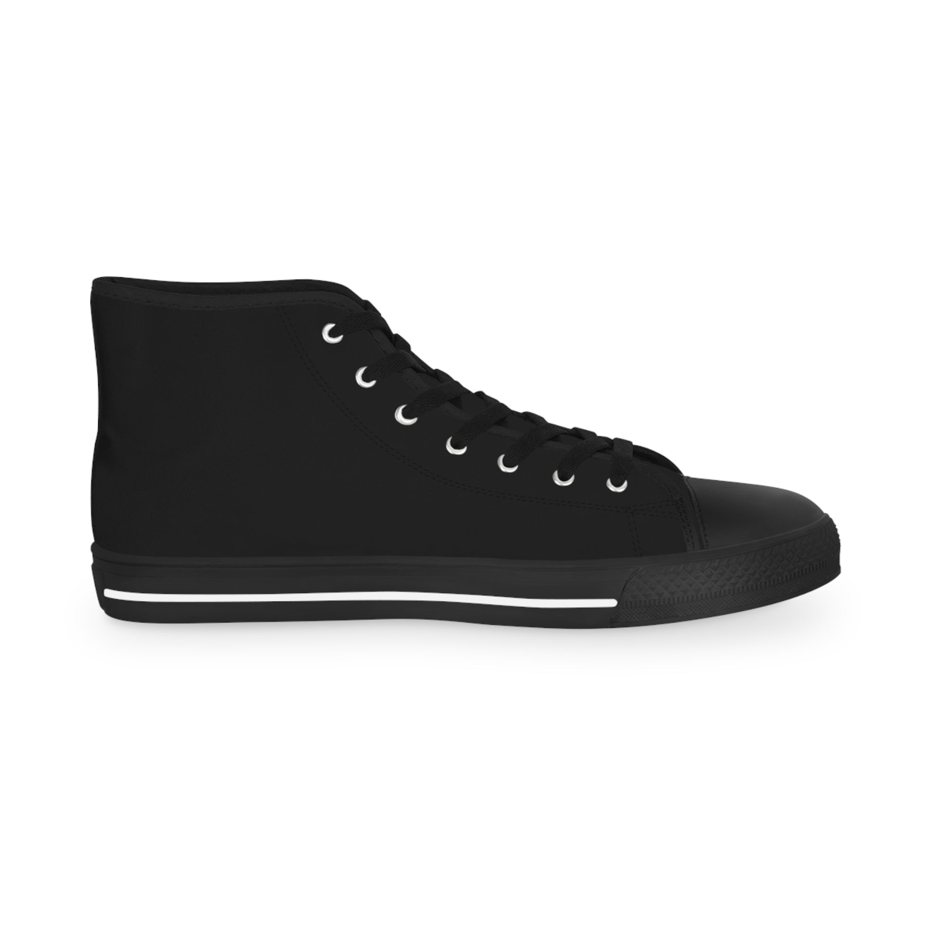 Red Cross of Babylone Sneaker - High Top Black & White Gold & Green Emblem - Bricks Masons