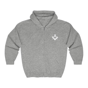 Master Mason Blue Lodge Hoodie - Square & Compass Classic Fit