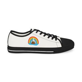 Royal Ark Mariner Sneaker - Low Top Sneaker Black & White Colorful Emblem - Bricks Masons